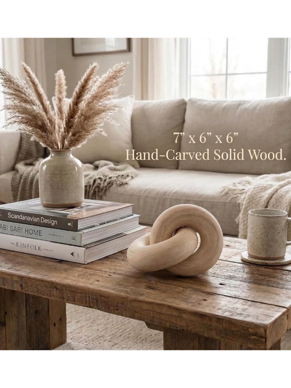 Coffee Table Decor Book Shelf Decor Accents Home Decor Console Table Decorative - Picture 3 of 5